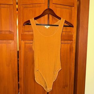 AGOLDE Ribbed Stretch Bodysuit